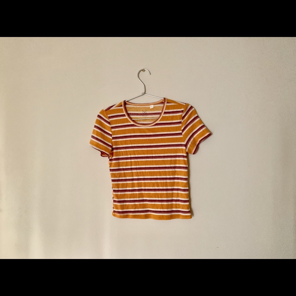 pacsun me to we striped top